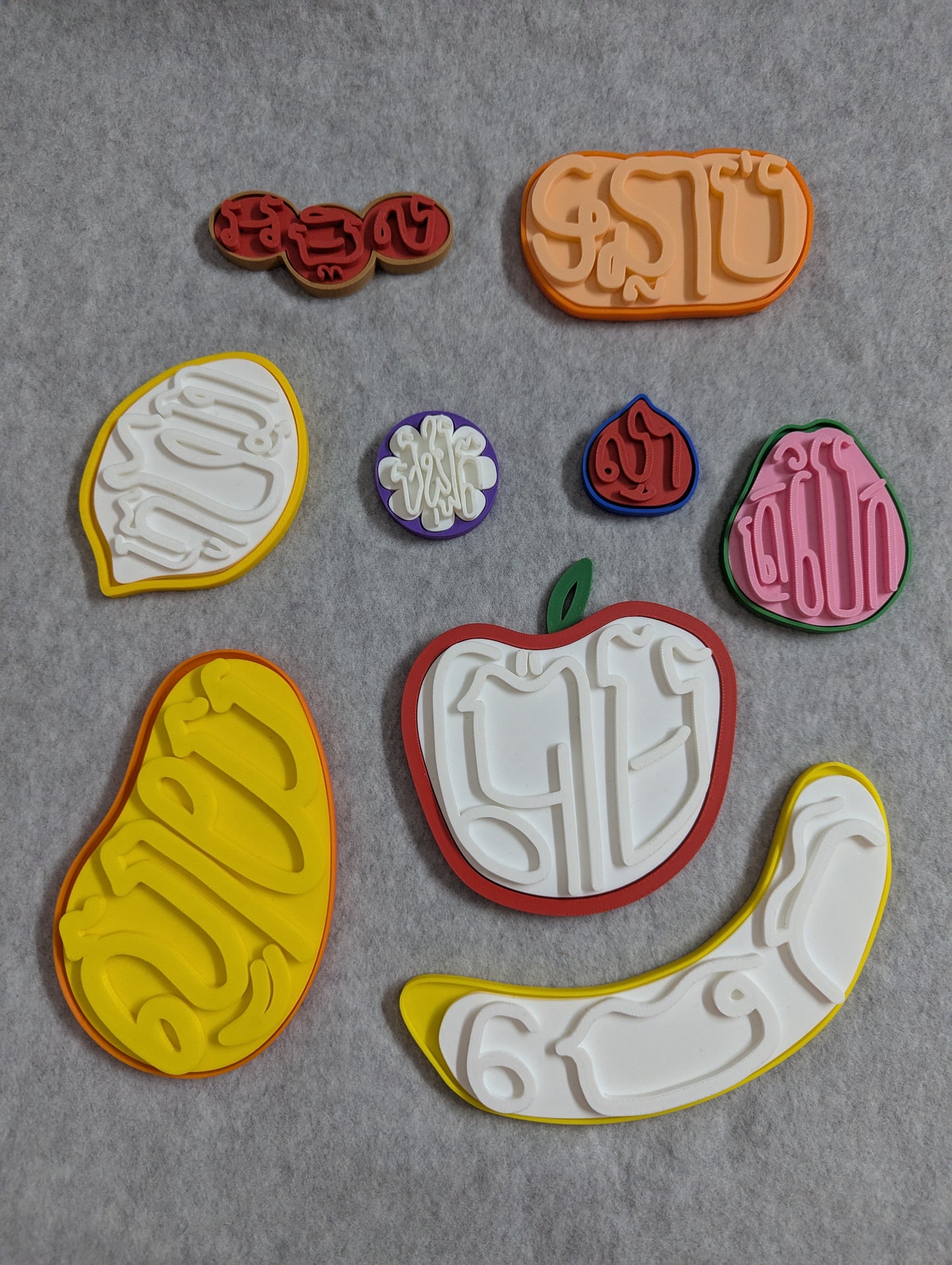 Fruits ផ្លែឈើ Set