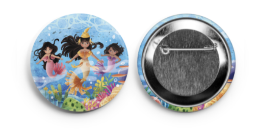 Sovann Macha Button Pin